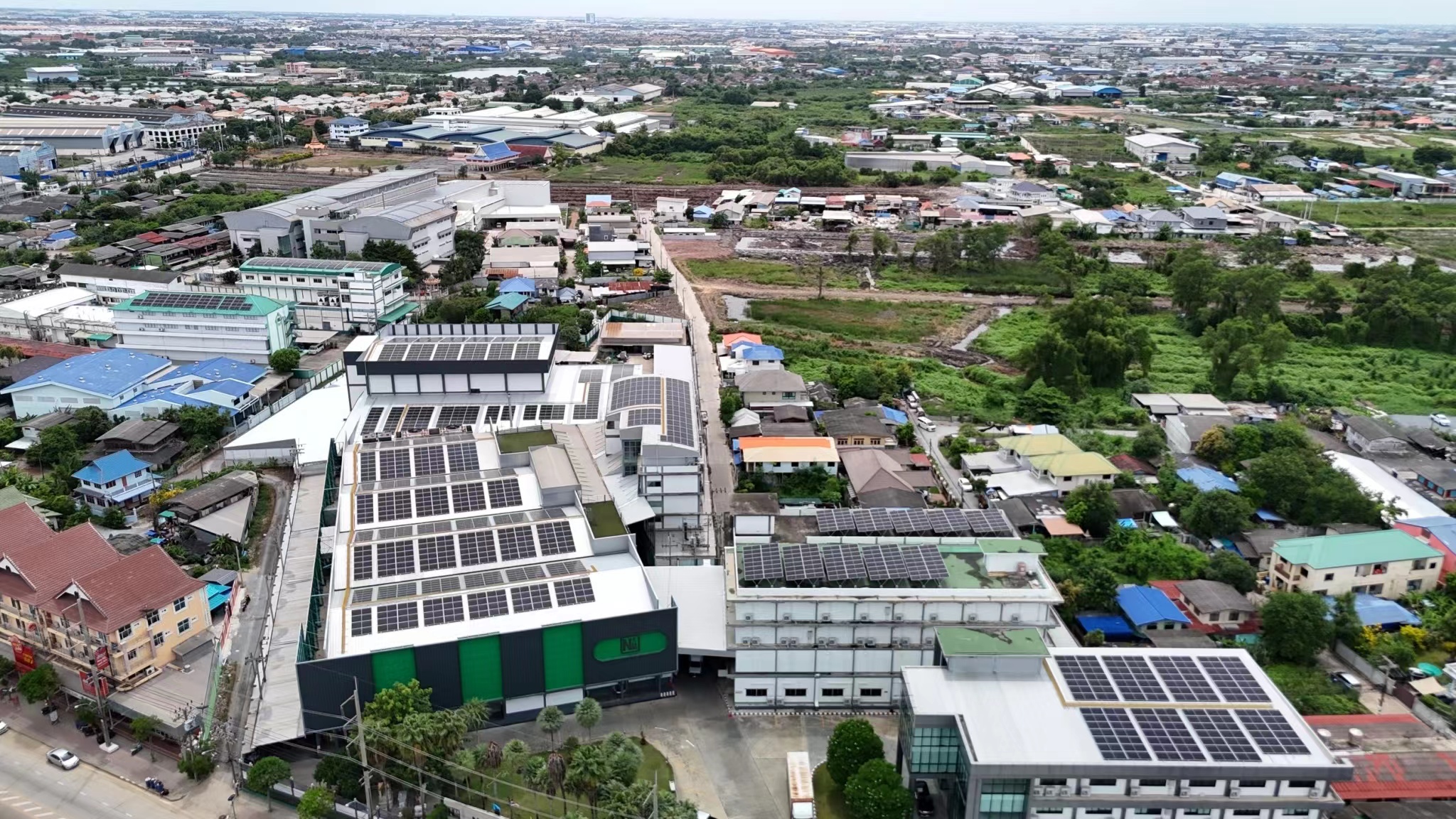 ช่วยสร้างสถานีไฟฟ้าใหม่ในโรงงานผลิตยาขนาดใหญ่ของประเทศไทย